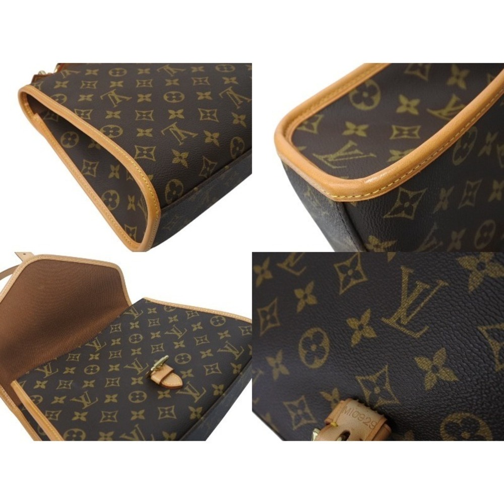 LOUIS VUITTON shoulder handbag Bernia Monogram canvas leather brown - Picture 8 of 9